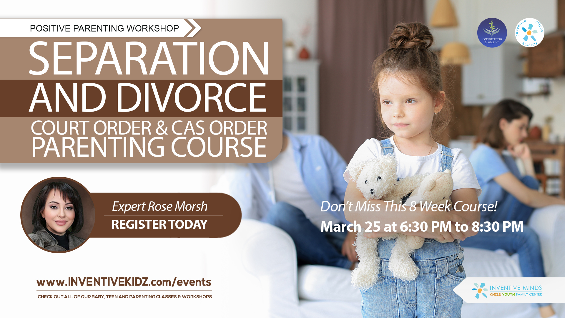 Separation & Divorce - Court Order & CAS Order Parenting Course (March 2026) 